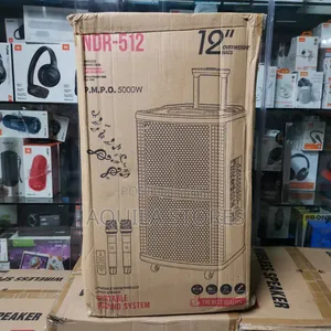 NDR-512 12-Inch High-Power Outdoor Portable Trolley Party Speaker