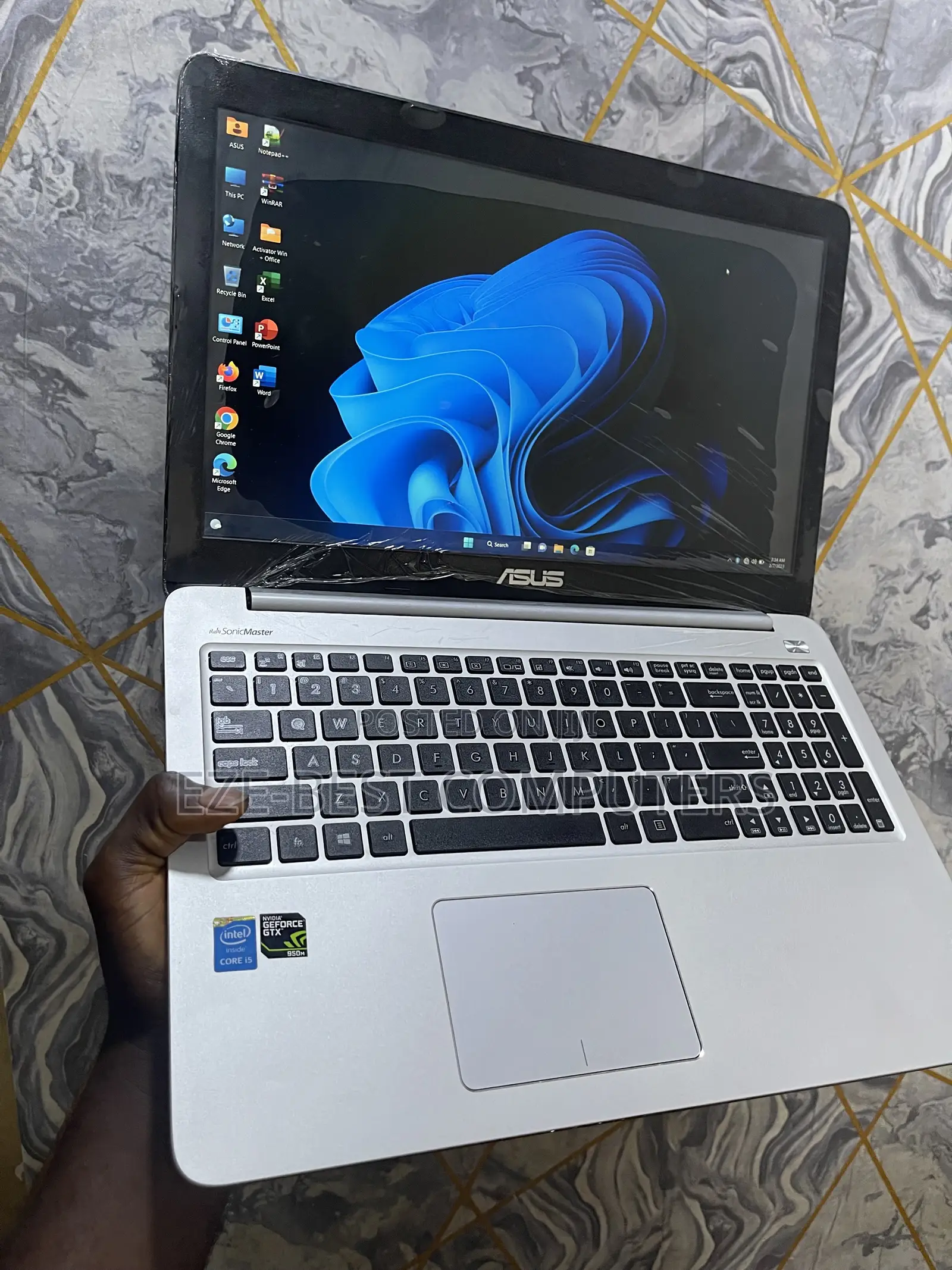 Laptop Asus 8GB Intel Core i5 SSD 128GB