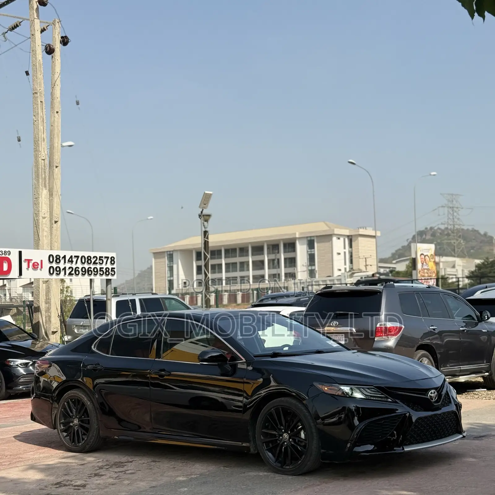 Toyota Camry XSE 2022 Black