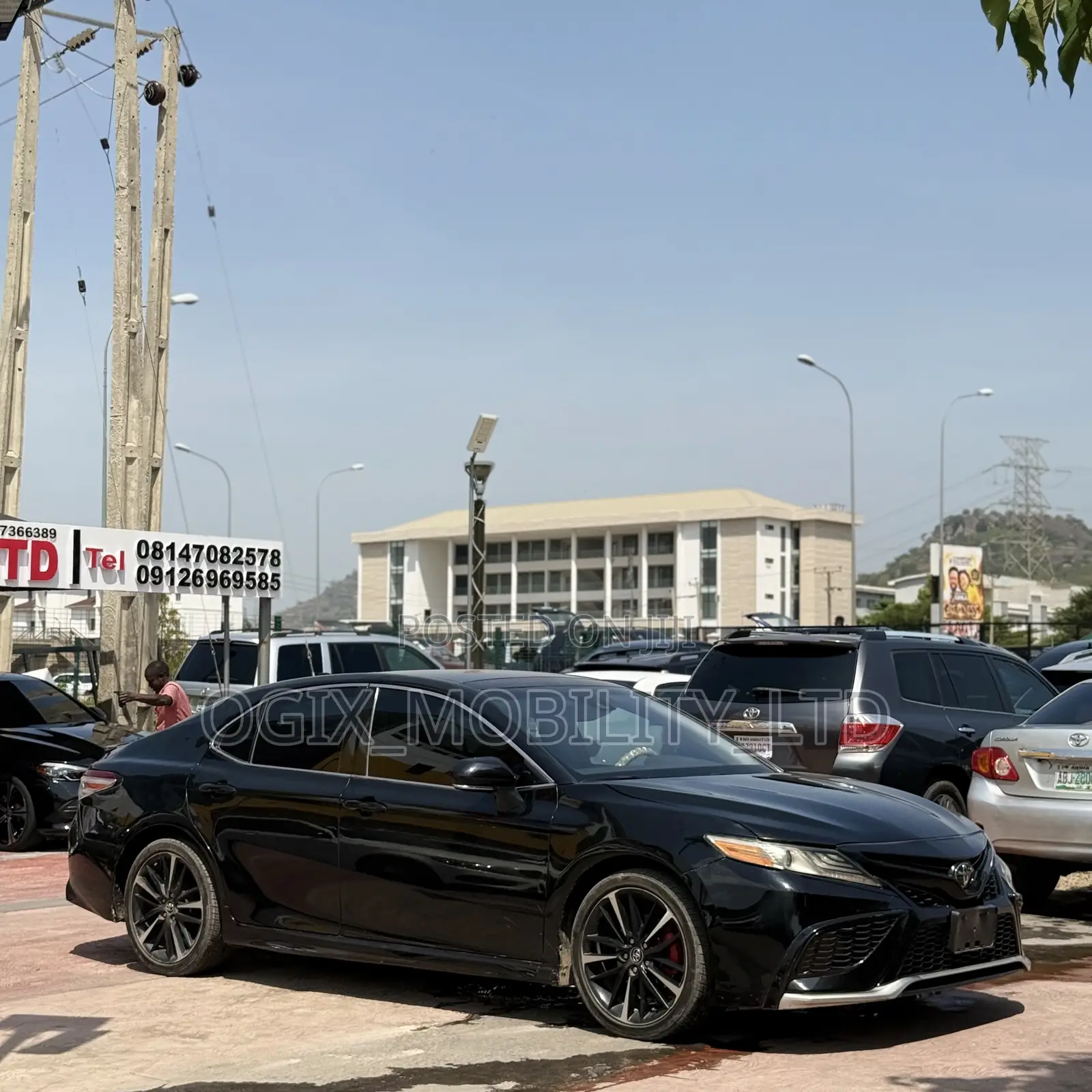 Toyota Camry XSE FWD 2020 Black