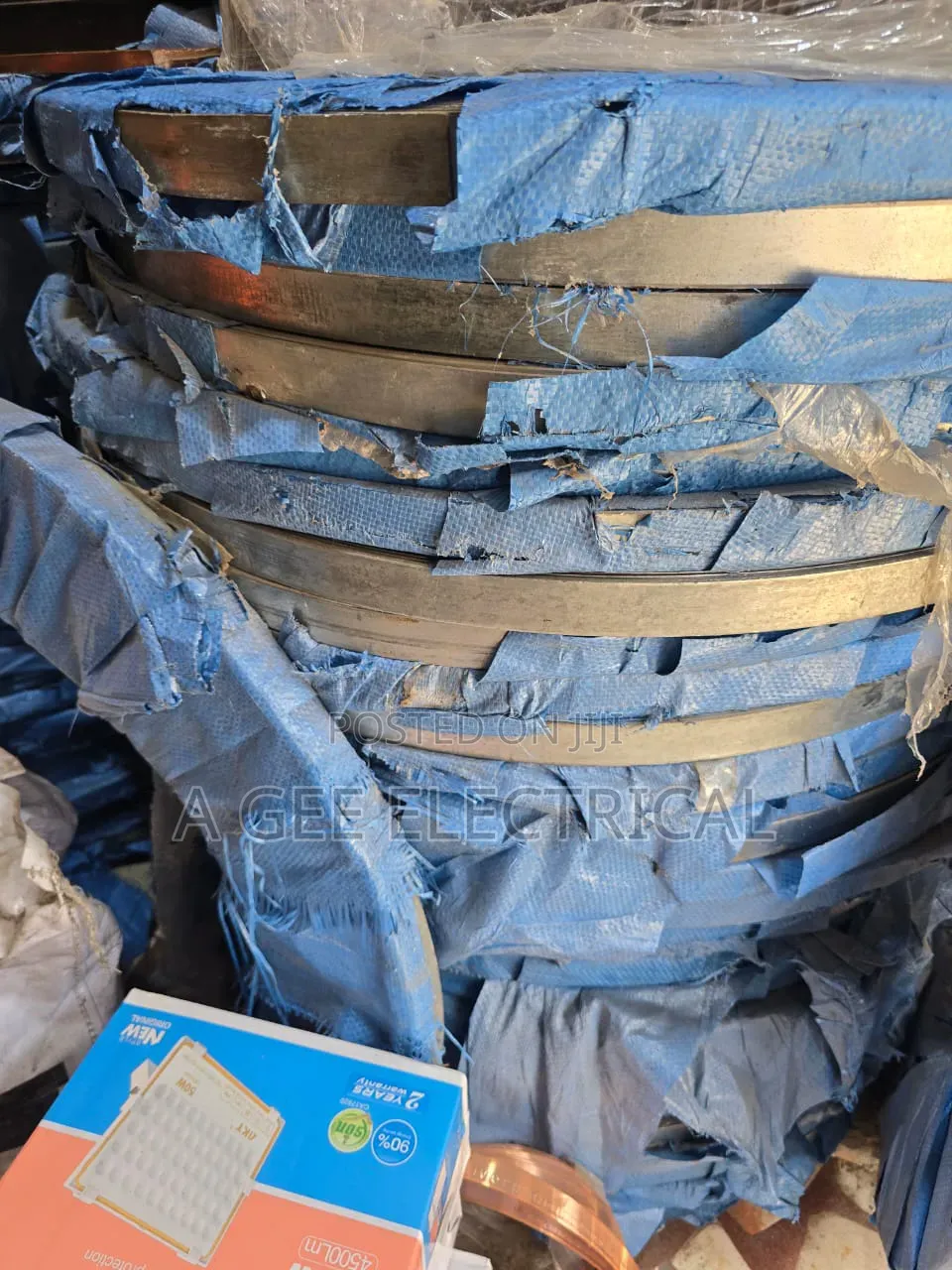 30mmx3mm Galvanized Earth Tape