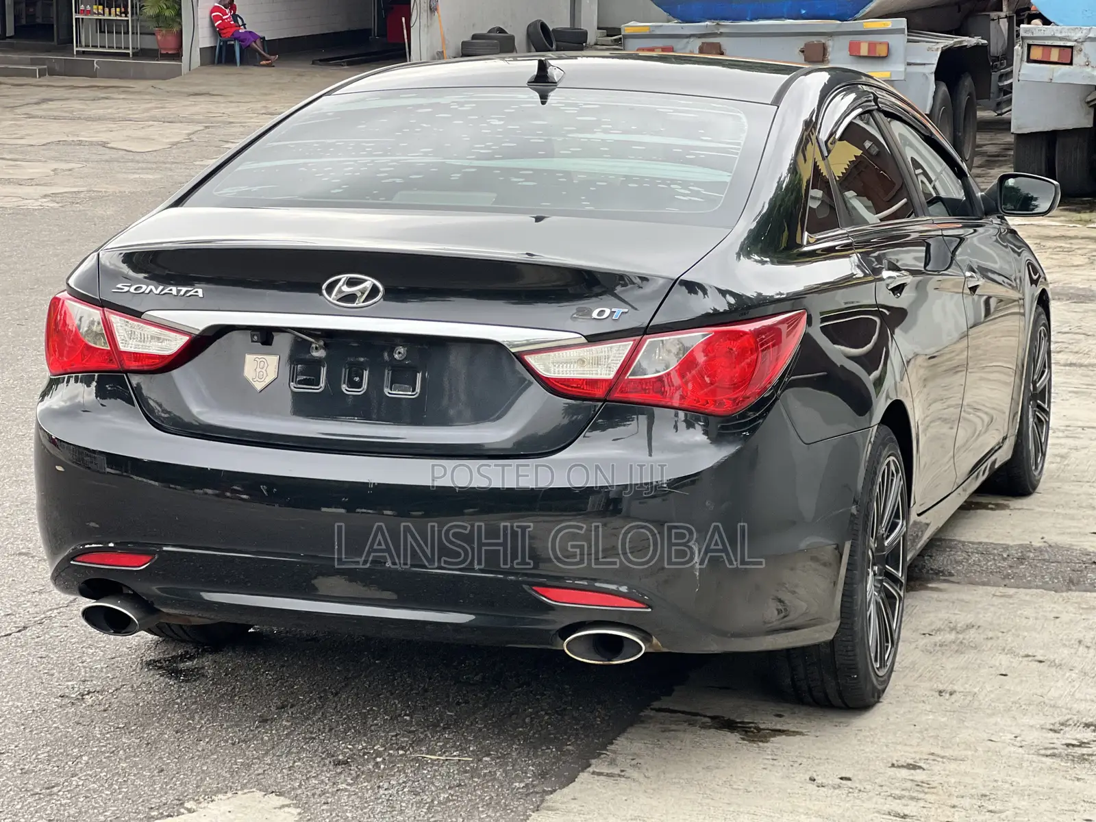 Hyundai Sonata SE 2.0T Sedan FWD (2.0L 4cyl 6A) 2012 Black