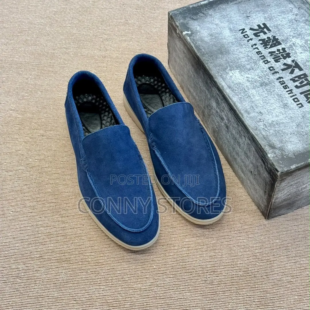 High Quality FDCP Summer Walk Suede Loafer “Blue”