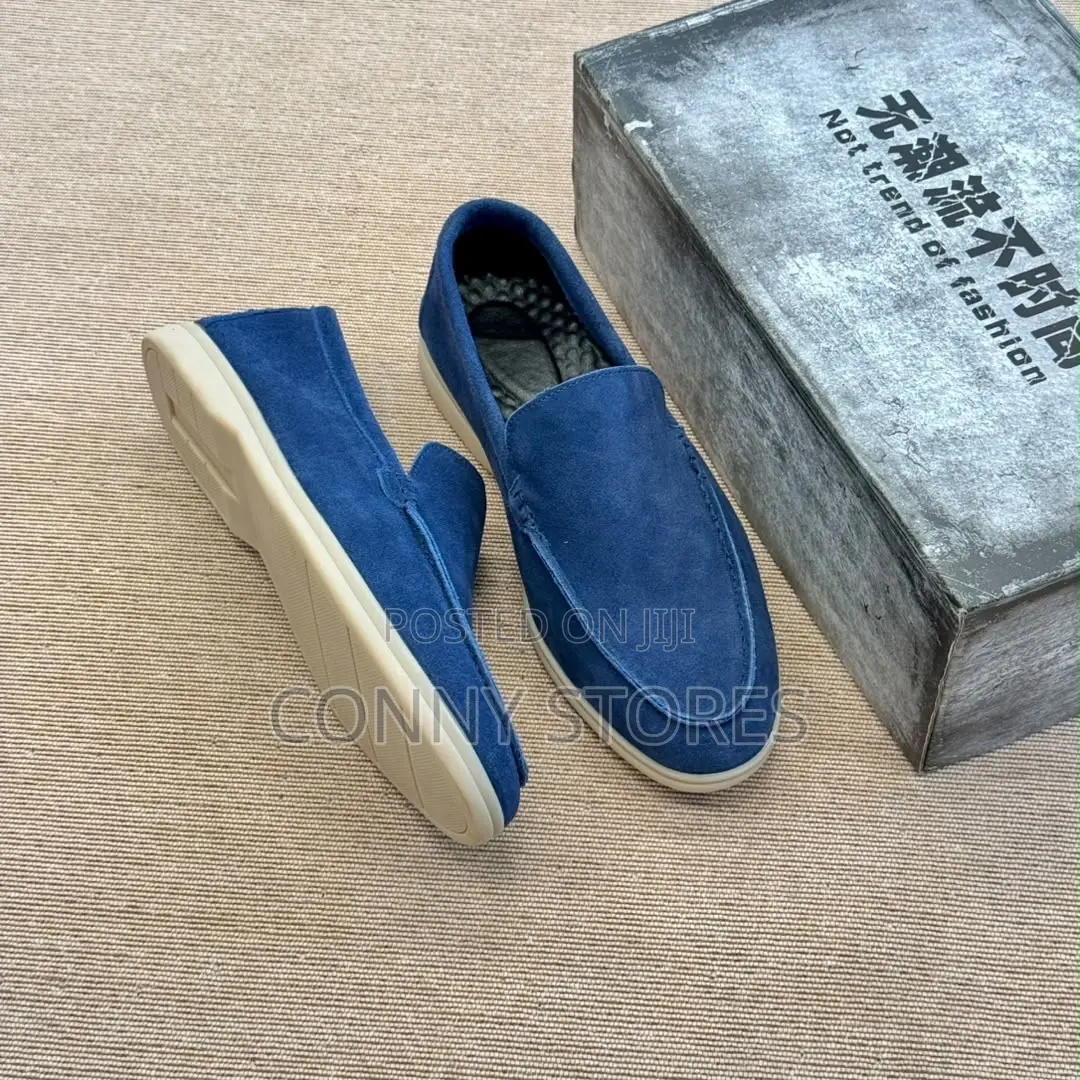 High Quality FDCP Summer Walk Suede Loafer “Blue”