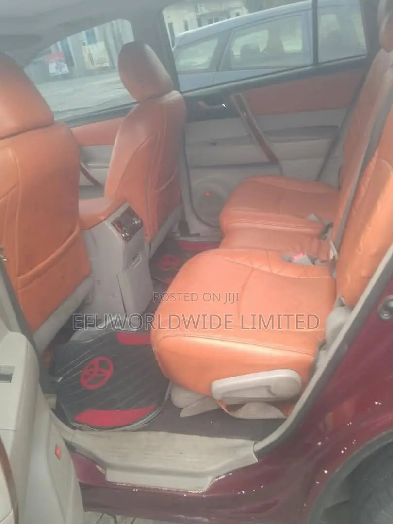 Toyota Highlander Limited 3.5l 4WD 2013 Red