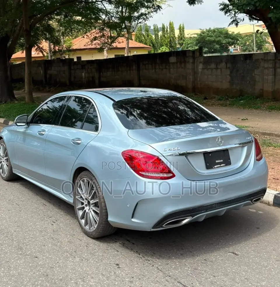 Mercedes-Benz C400 4Matic AWD Sedan (3.0L V6 7A) 2015 Blue