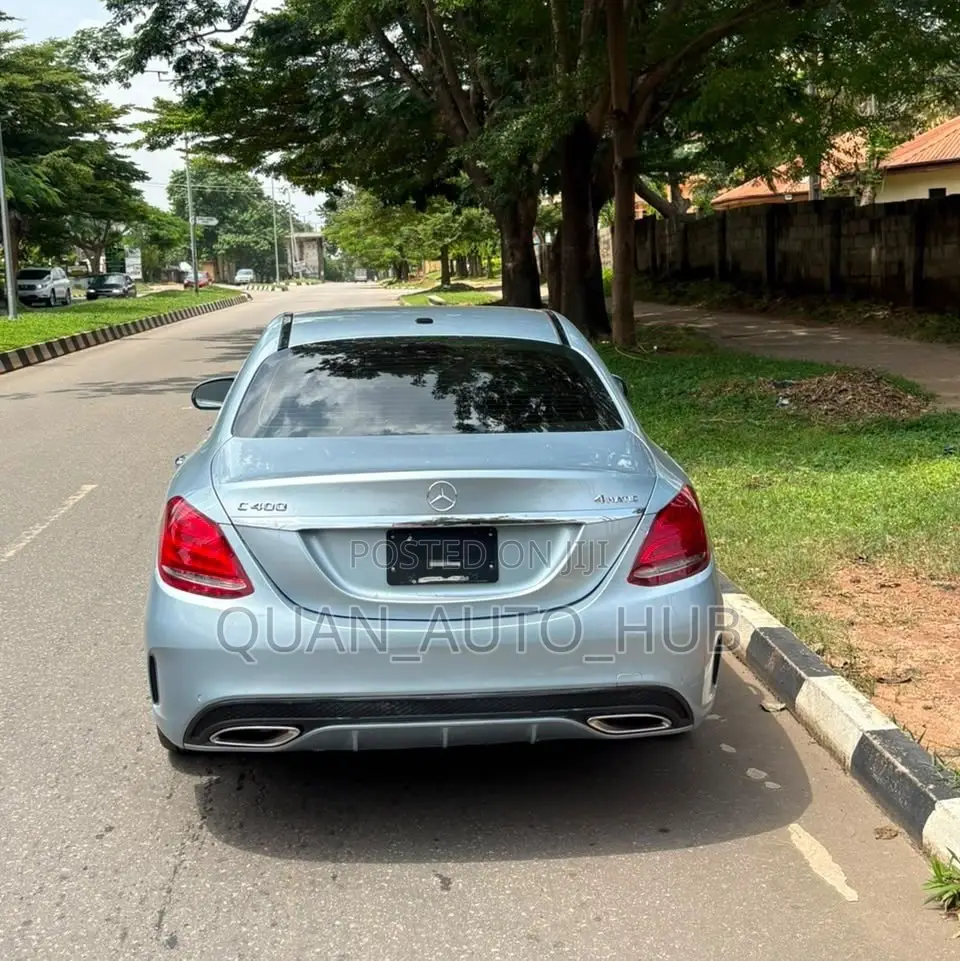 Mercedes-Benz C400 4Matic AWD Sedan (3.0L V6 7A) 2015 Blue