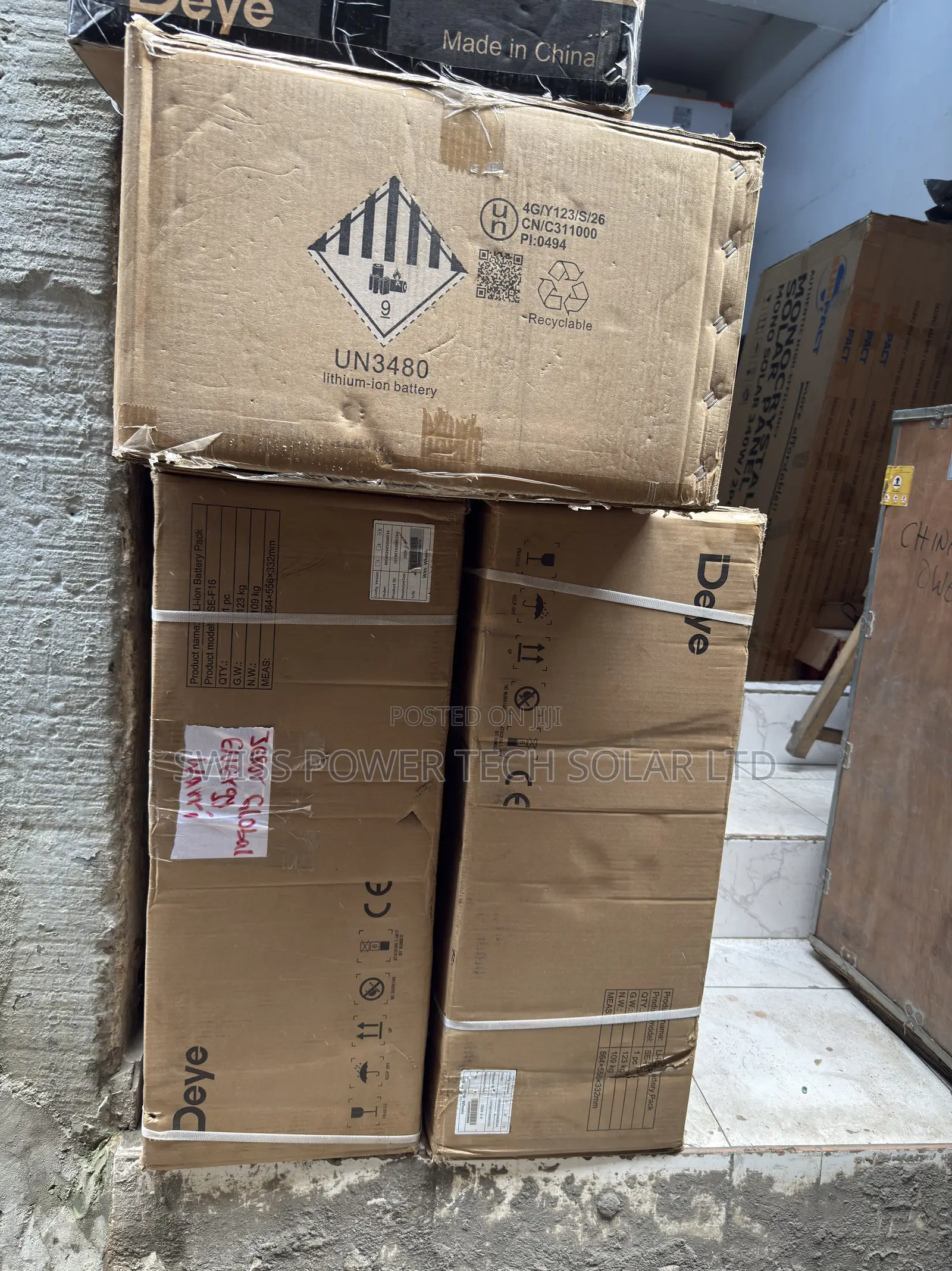 DEYE 16kwh Lithium Battery