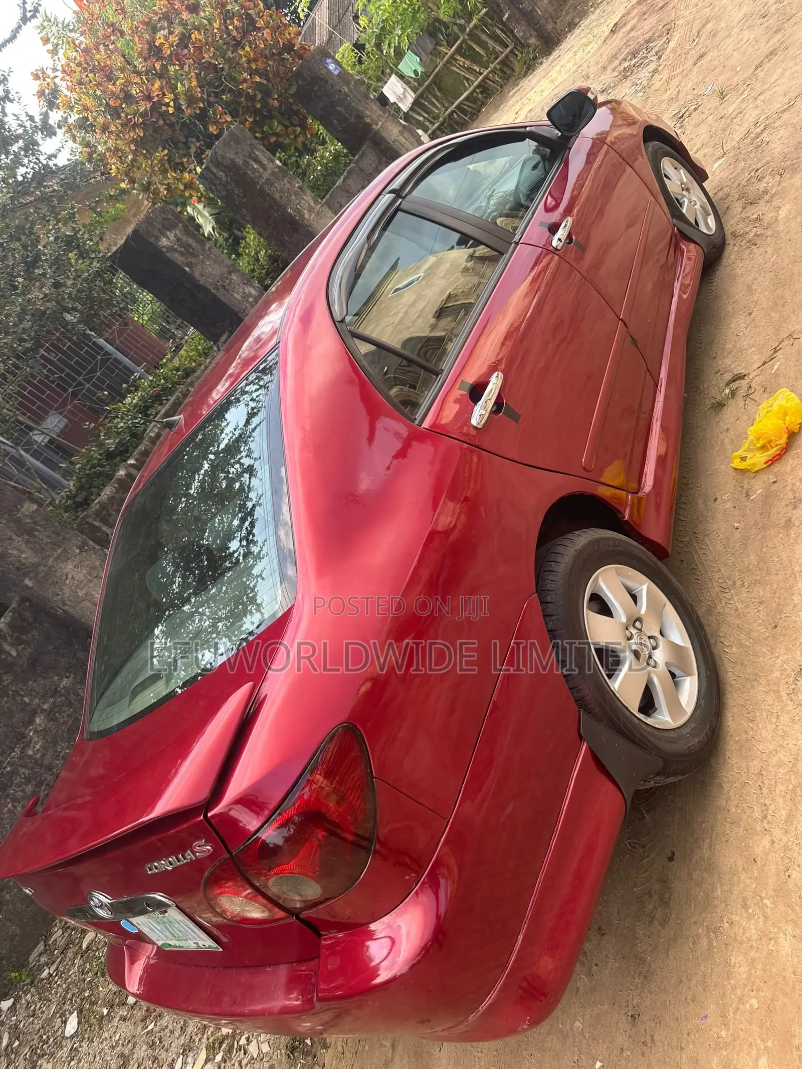 Toyota Corolla S 2006 Red