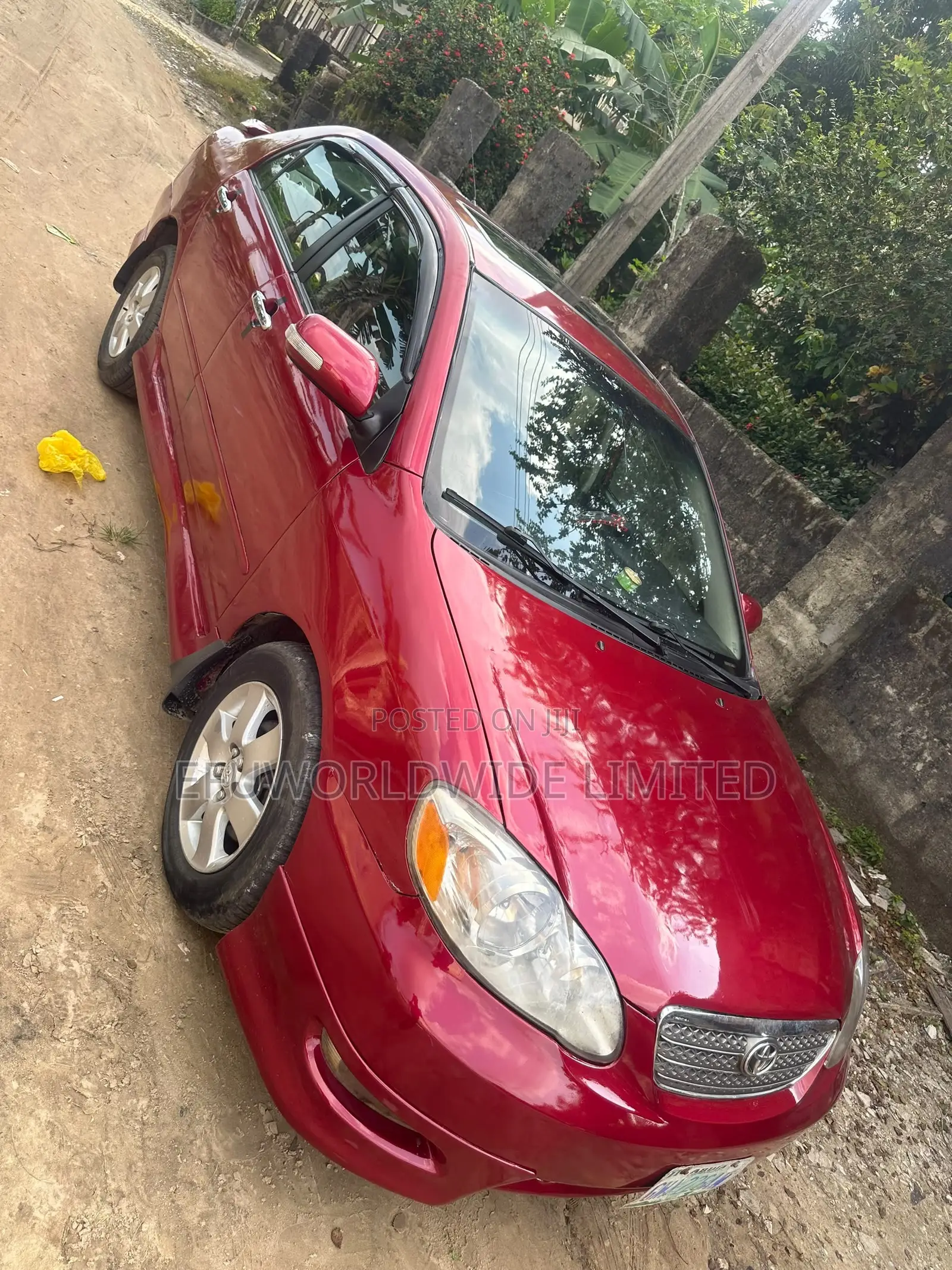 Toyota Corolla S 2006 Red