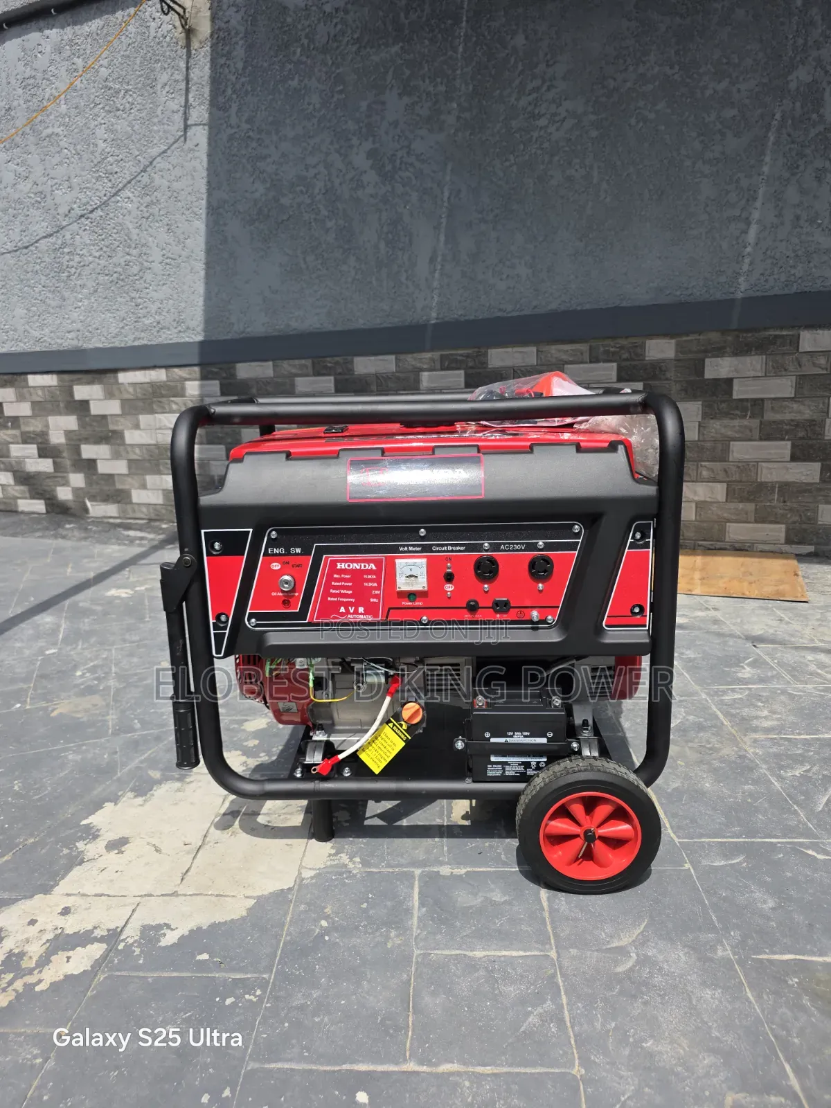 15KVA Honda Petrol Generator Set Brand New 100% Pure Copper Coil
