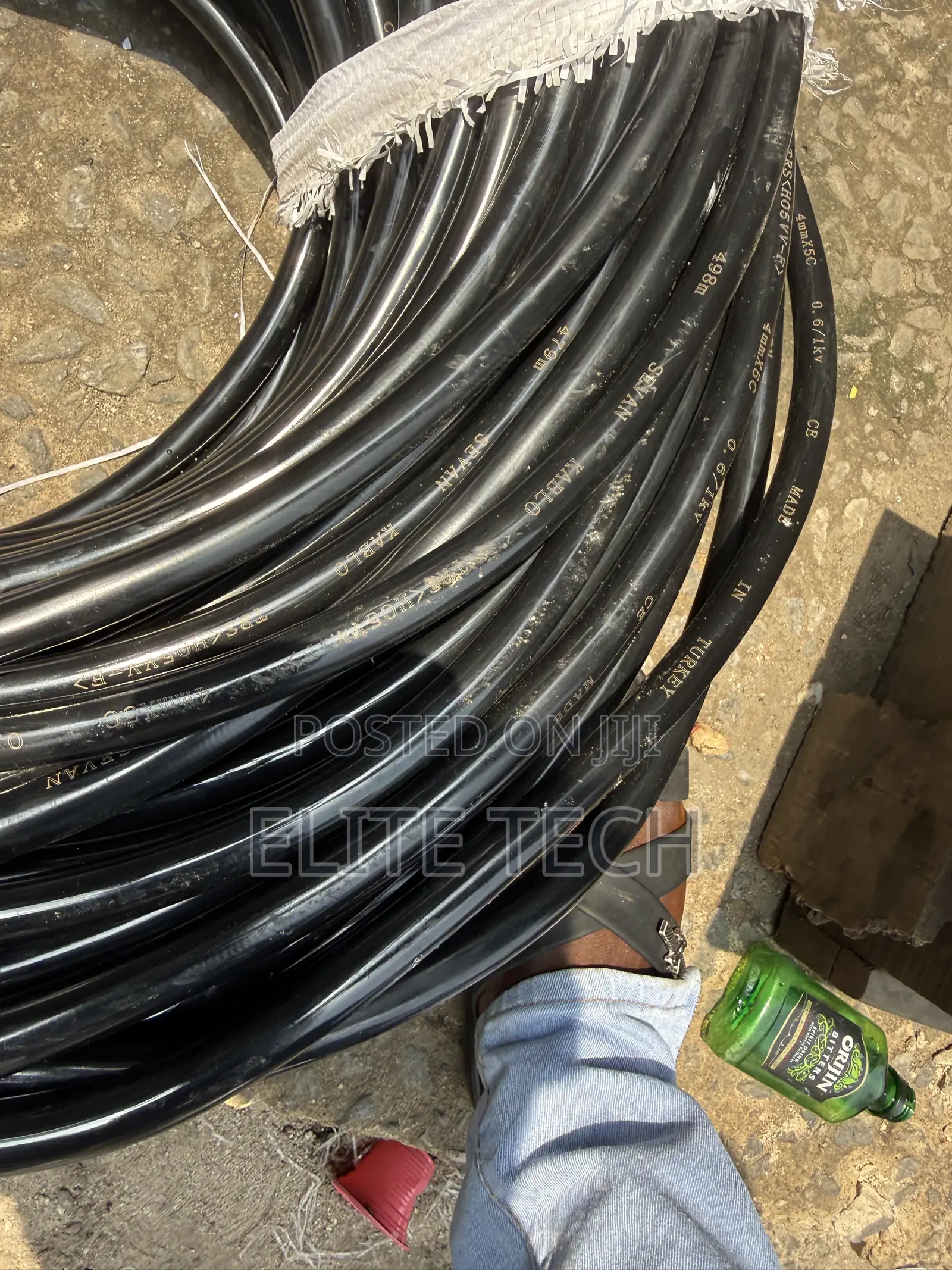 4mm X 5 Core TRS Flexible Cable — 100% Pure Copper