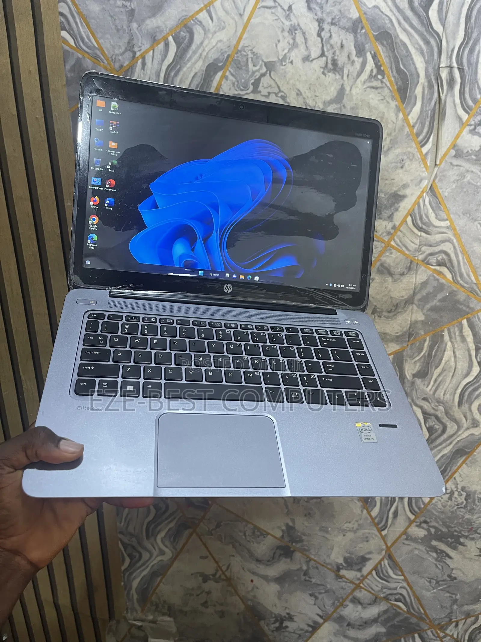 Laptop HP EliteBook 1040 4GB Intel Core i5 SSD 128GB