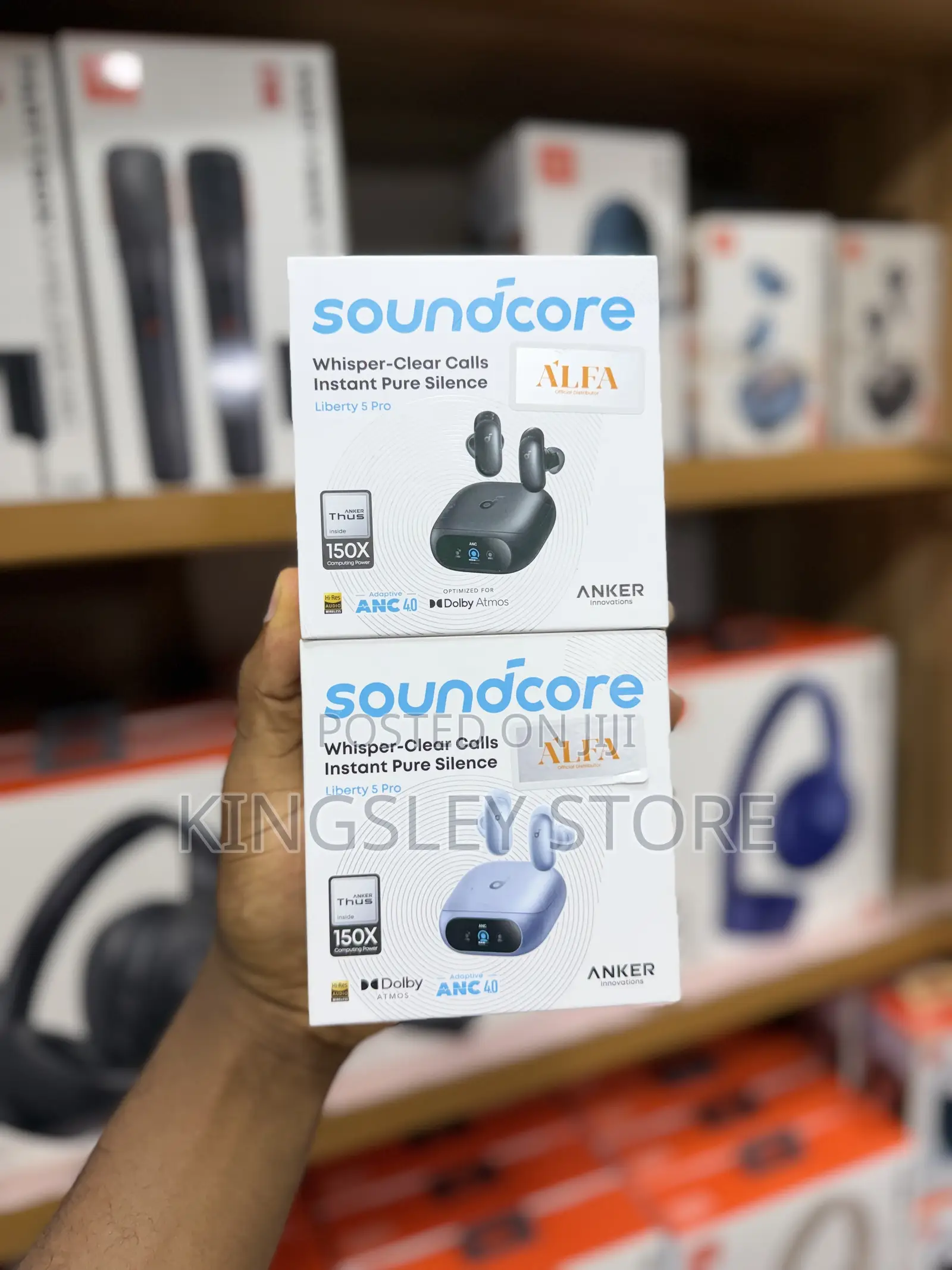 Soundcore Liberty 5 Pro | Noise Cancelling Earbuds for Clear Calls