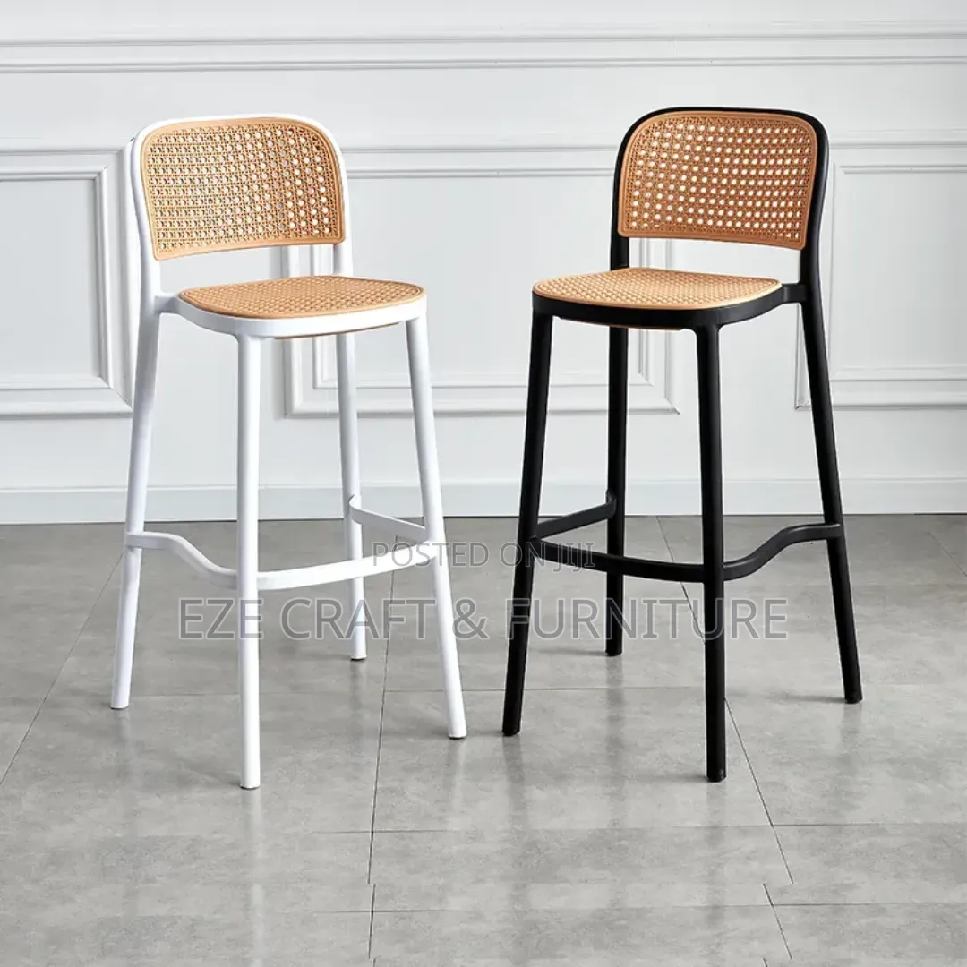 Plastic Rattan Bar Chair