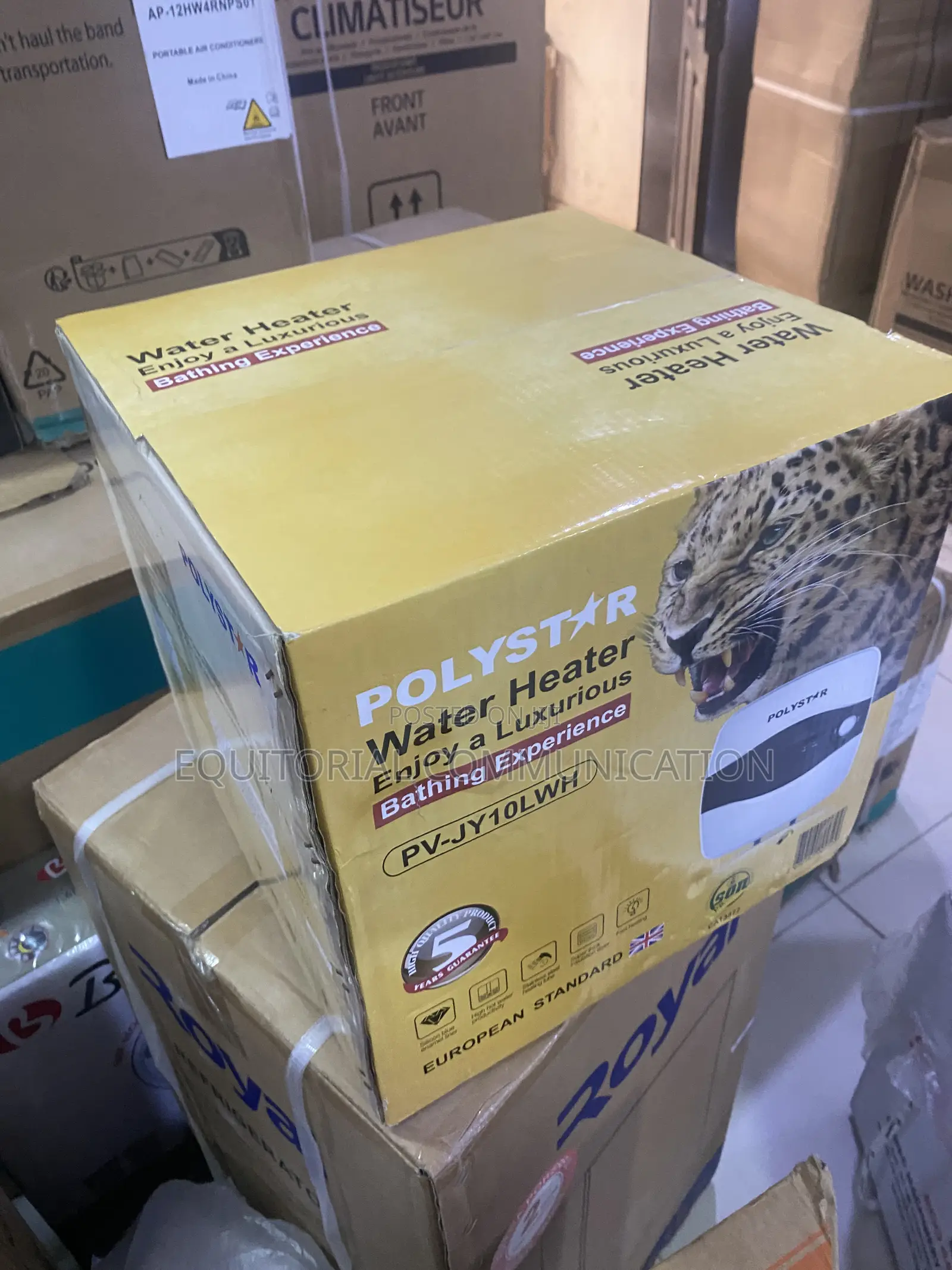 POLYSTAR PV-JY10LWH Kitchen and Bathroom Water Heater