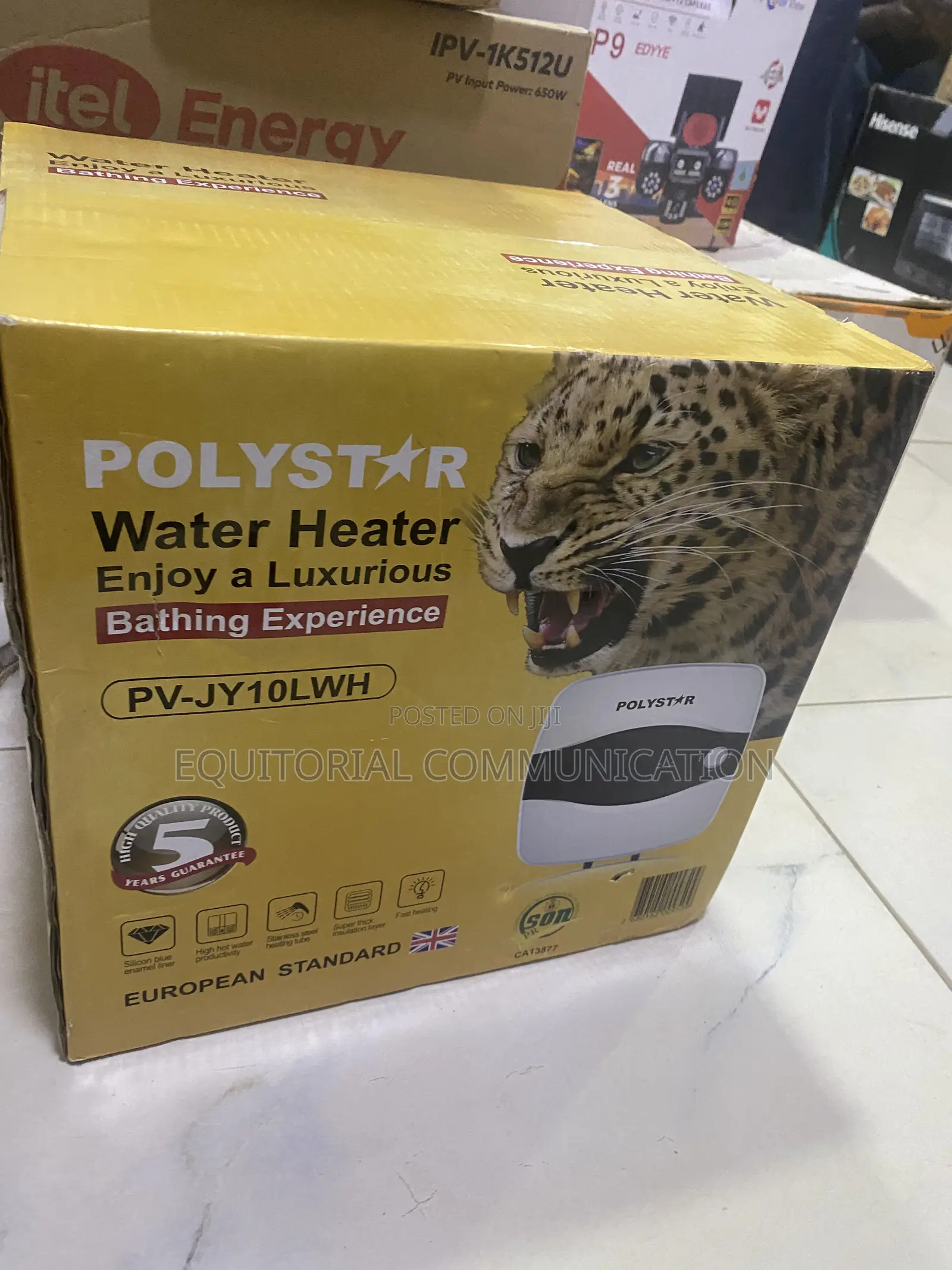 POLYSTAR 10-Litre Home Bathroom Heating Appliance