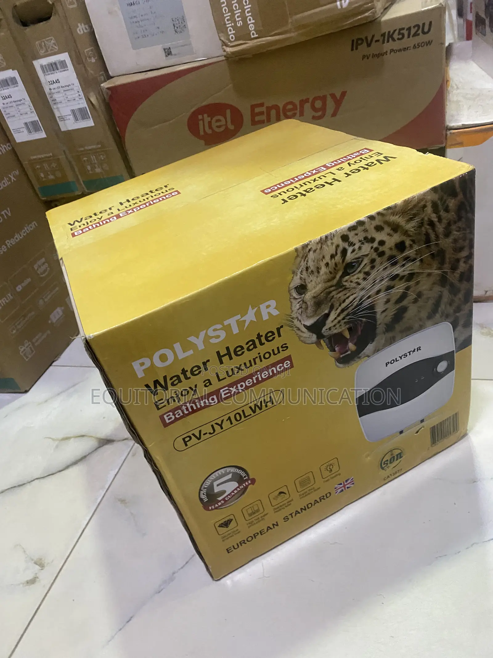 POLYSTAR PV-JY10LWH Small Capacity Water Heater 10L