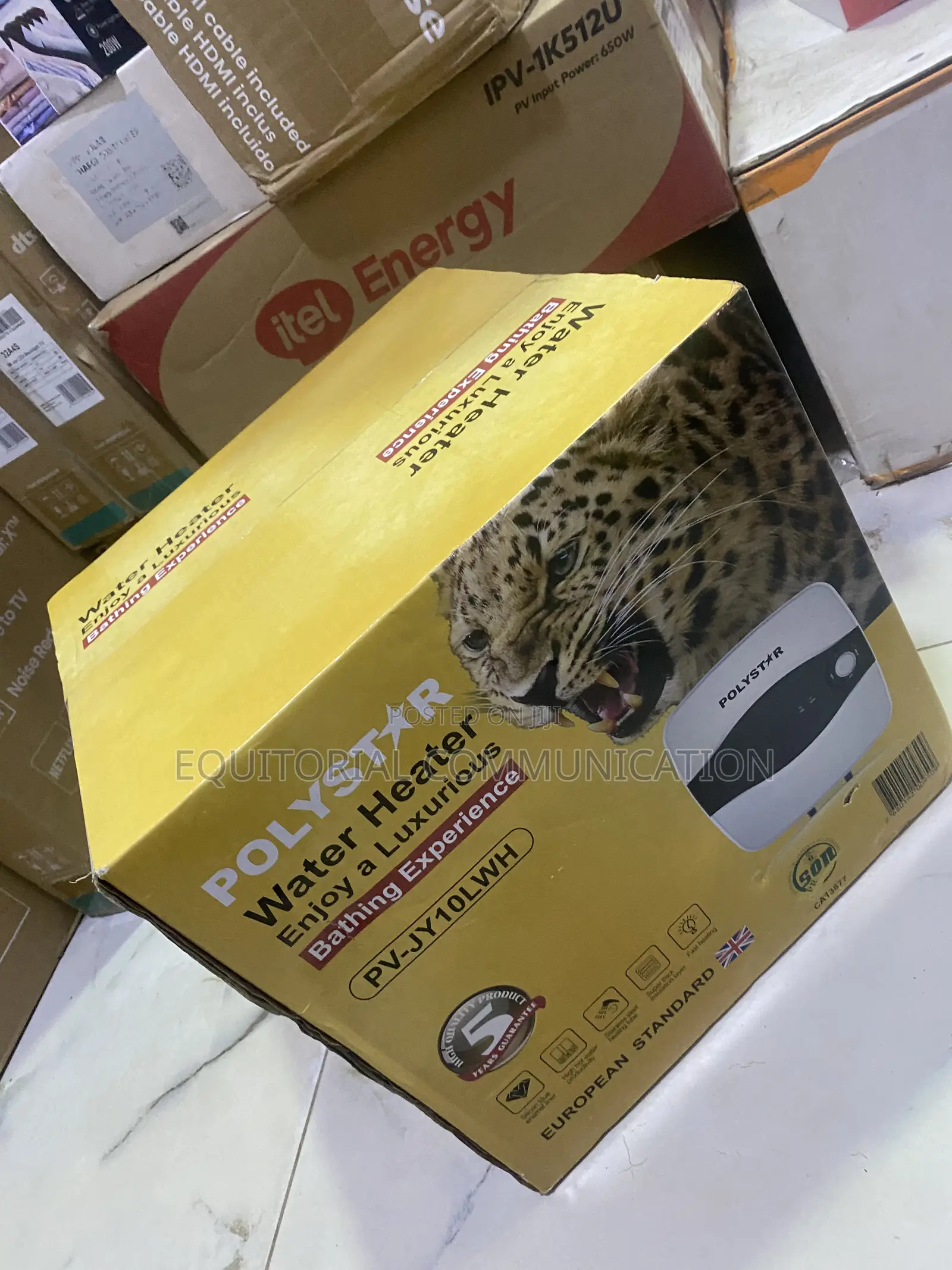 POLYSTAR 10L Convenient Hot Water Heater for Homes