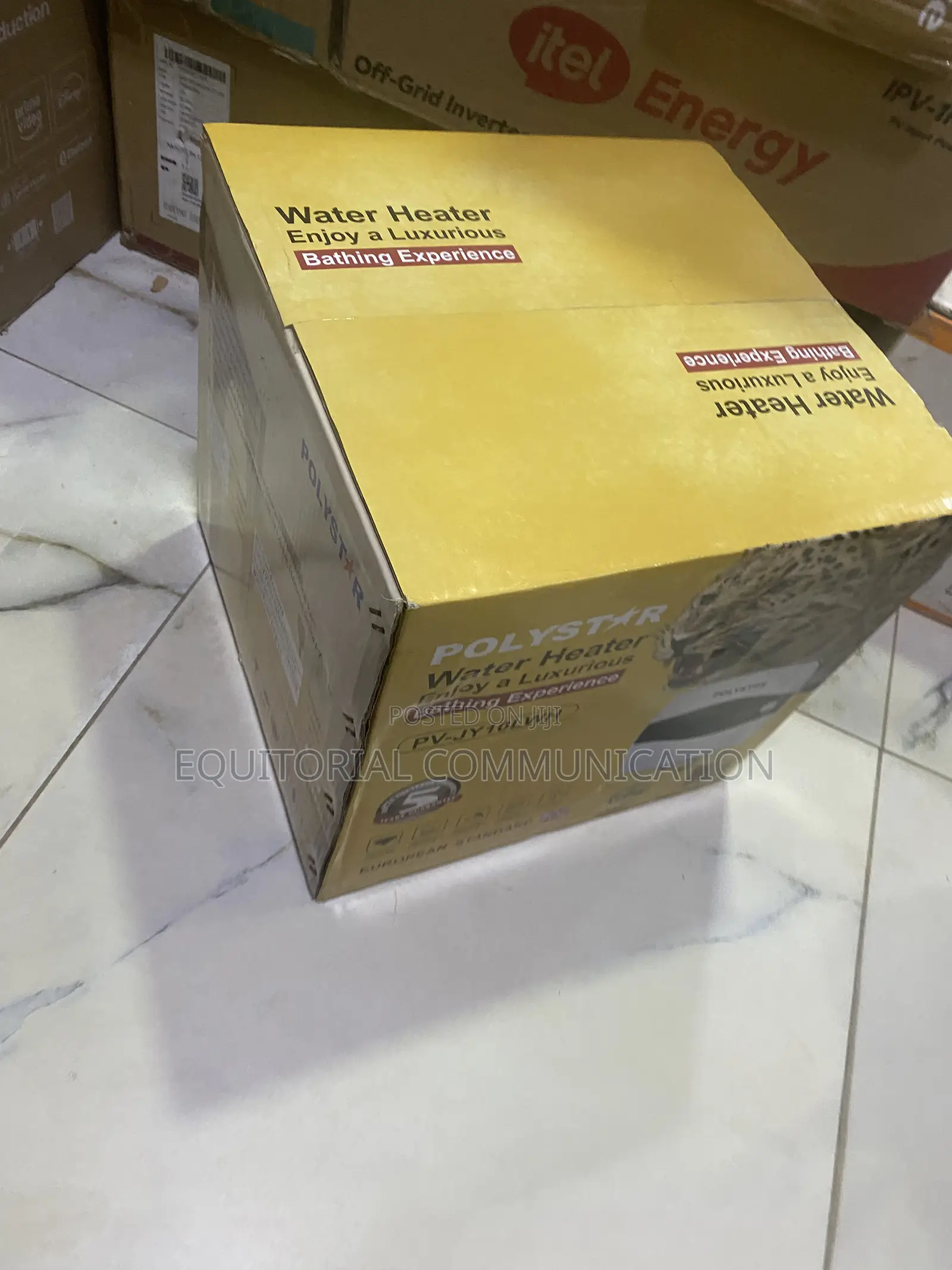 POLYSTAR PV-JY10LWH Space-Efficient Water Heating Unit