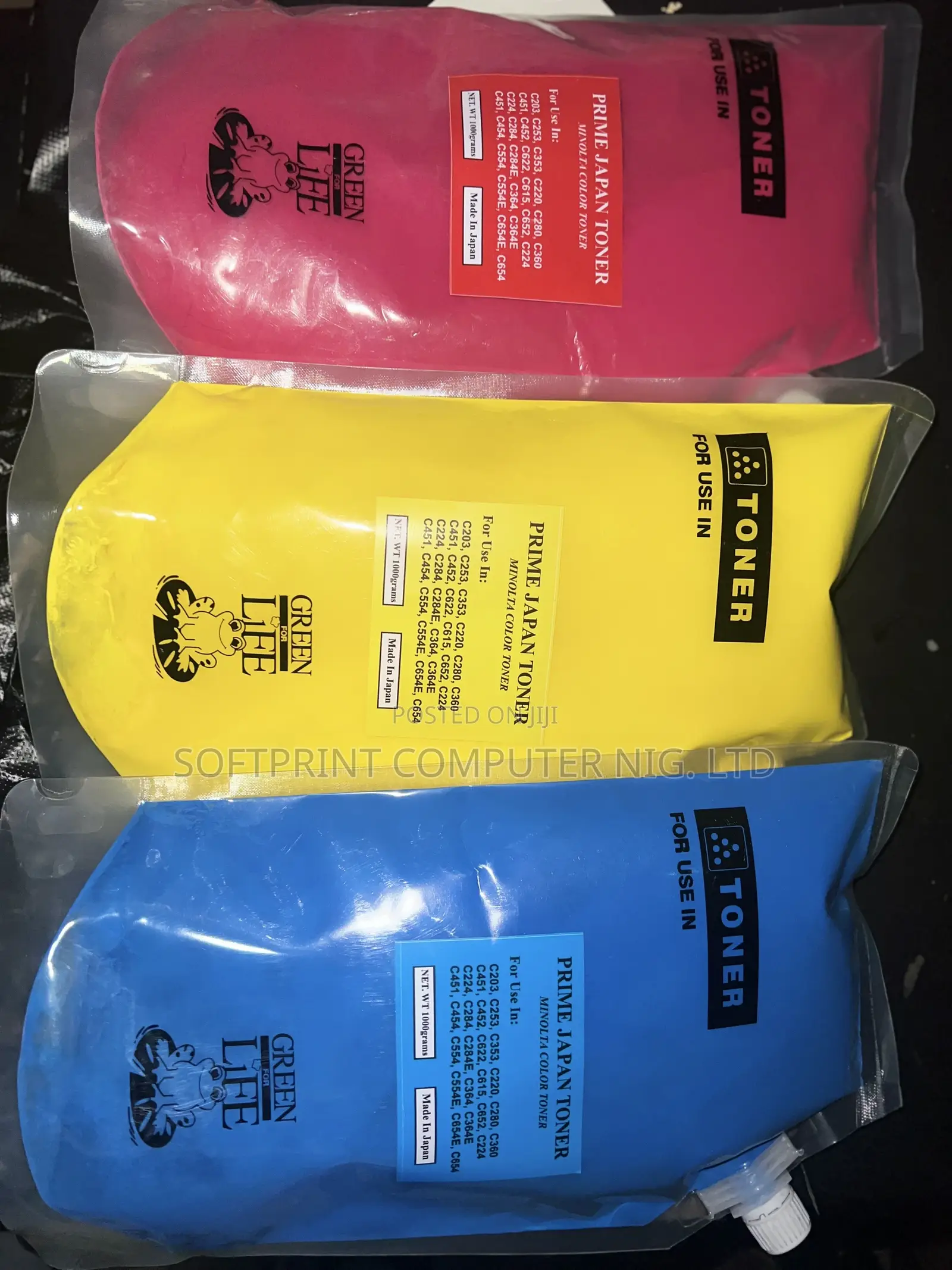 Prime Japan Konica Minolta Bizhub Refill Toner 1kg