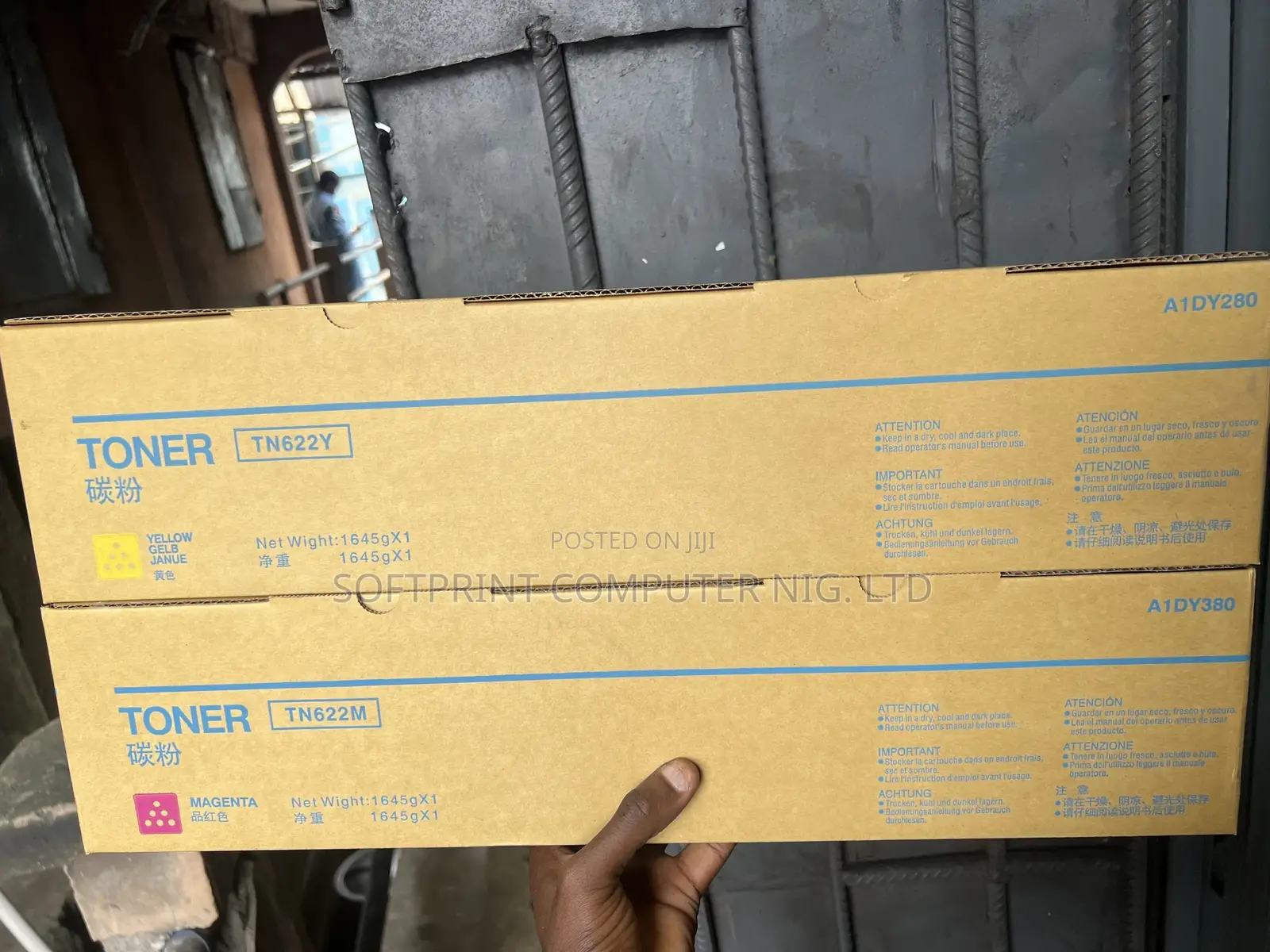 Konica Minolta TN622 Yellow and Magenta Premium Quality