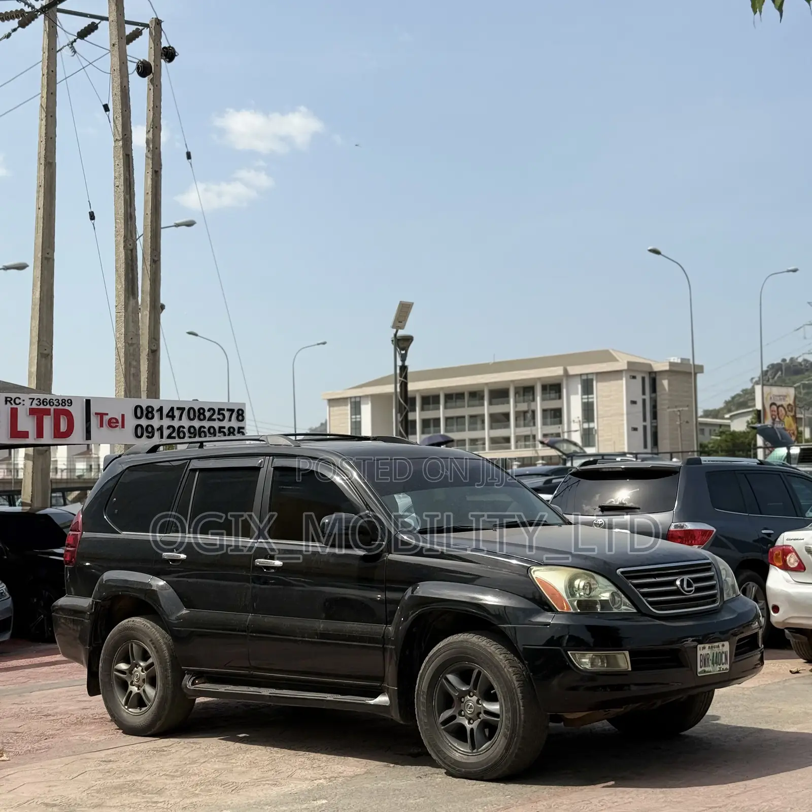 Lexus GX 470 Sport Utility 2005 Black