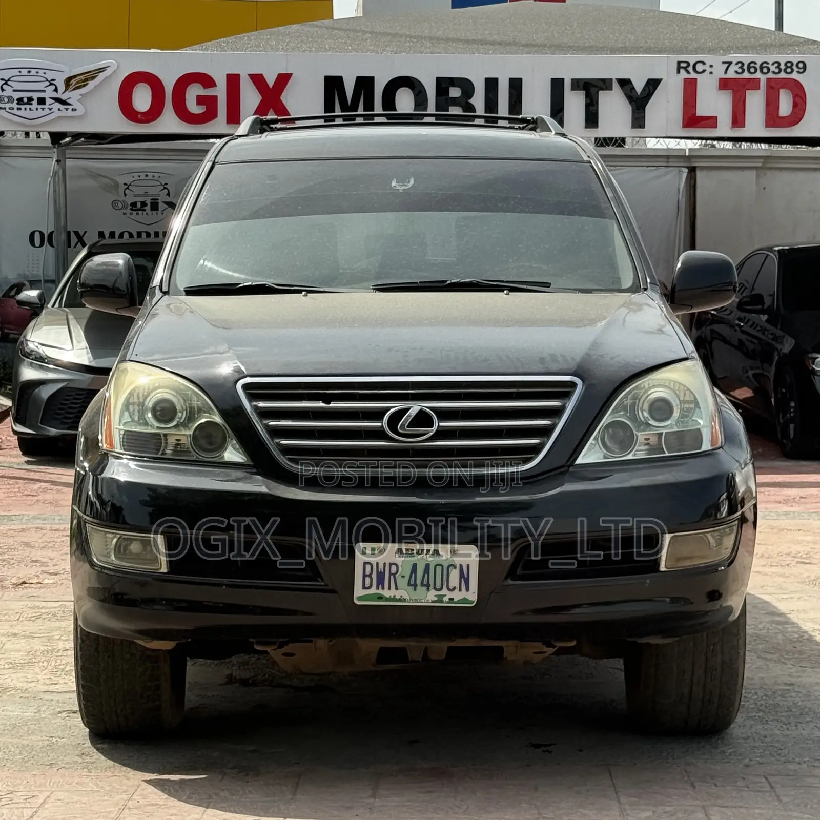 Lexus GX 470 Sport Utility 2005 Black