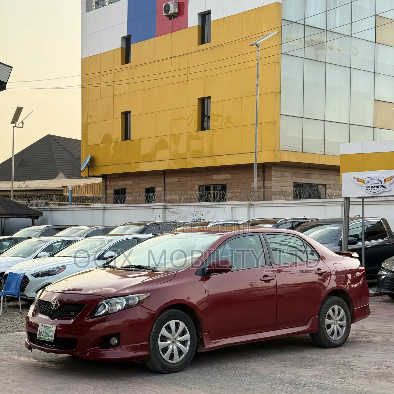 Toyota Corolla S 4dr Sedan (1.8L 4cyl 4A) 2010 Red