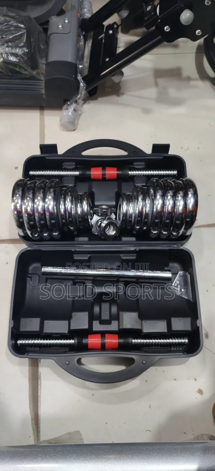 Complete Set of Dumbbells 30kg Original Payment on Delivery