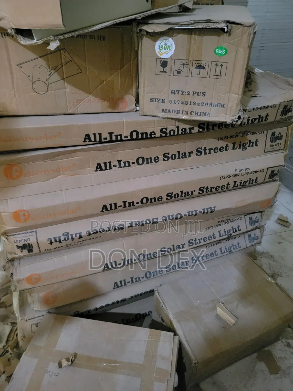 P2 60watts Felicity All in One Solar Street Light