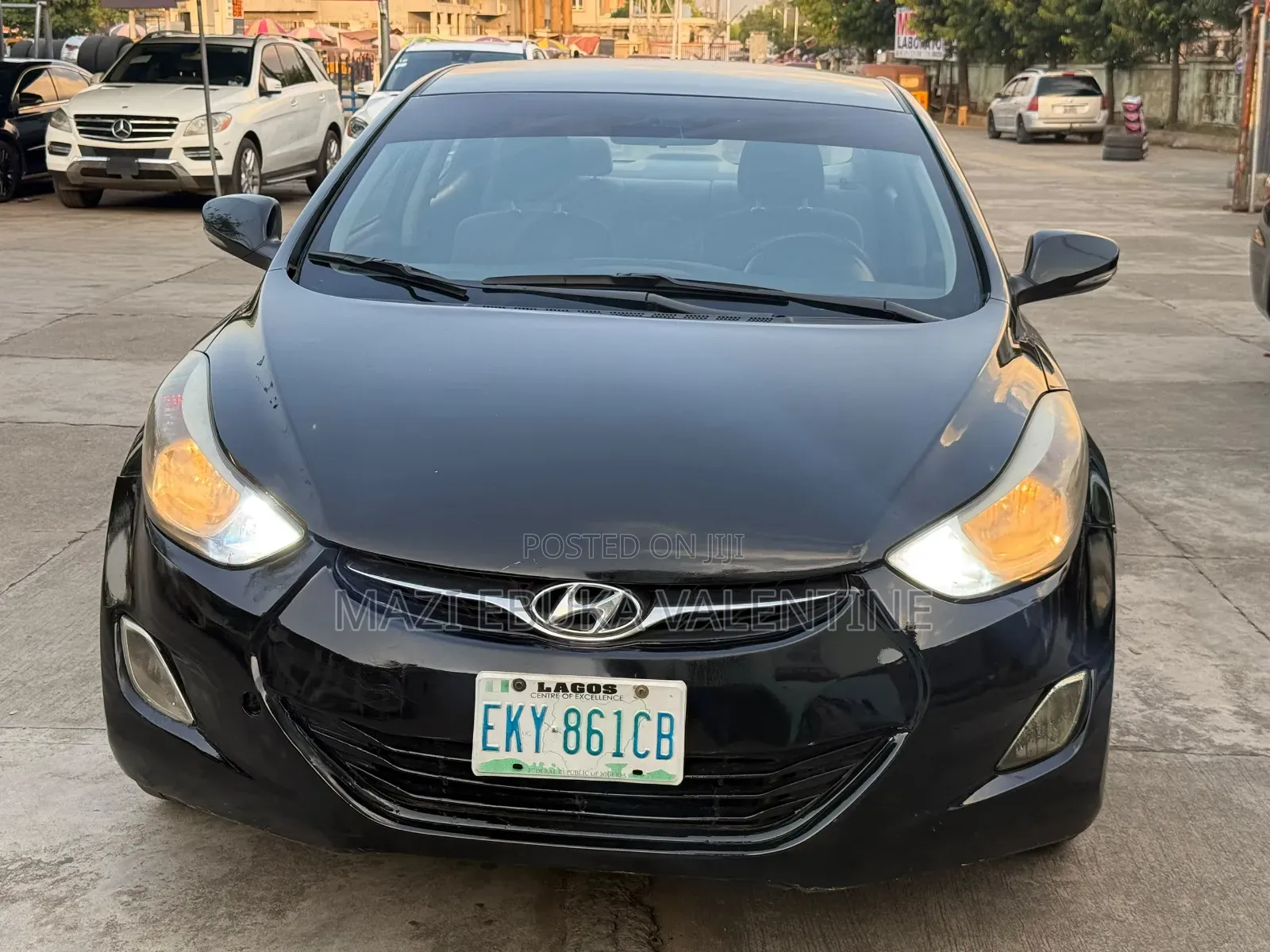 Hyundai Elantra 2013 Black