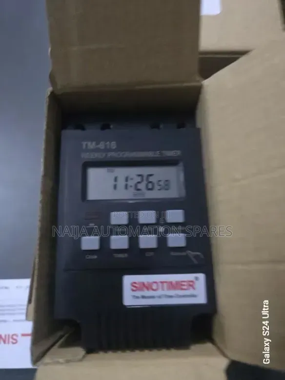 SINOTIMER | TM616B-2 220V 30A | Weekly Programmable Digital Timer