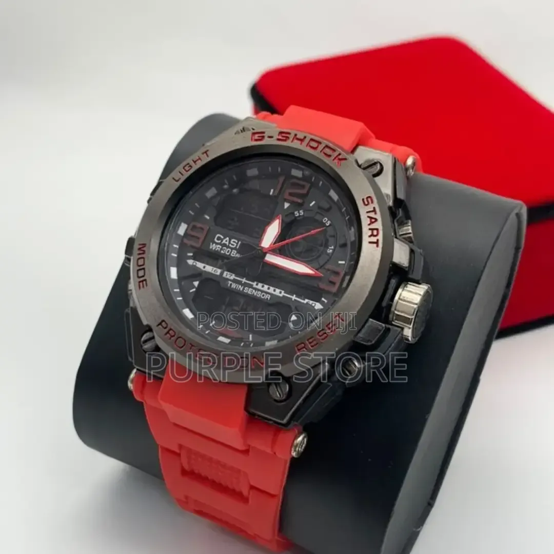 G-Shock Rugged Digital and Analog Watch Wr 30m
