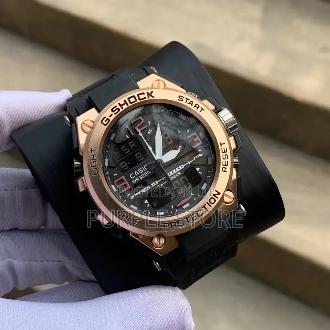 G-Shock Rugged Digital and Analog Watch Wr 30m