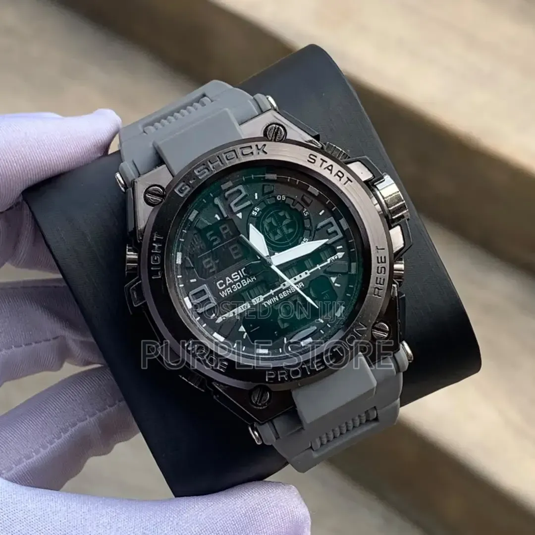 G-Shock Rugged Digital and Analog Watch Wr 30m