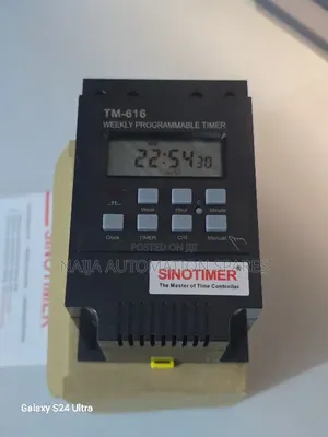 SINOTIMER | TM616B-2 220V 30A | Weekly Programmable Digital Timer