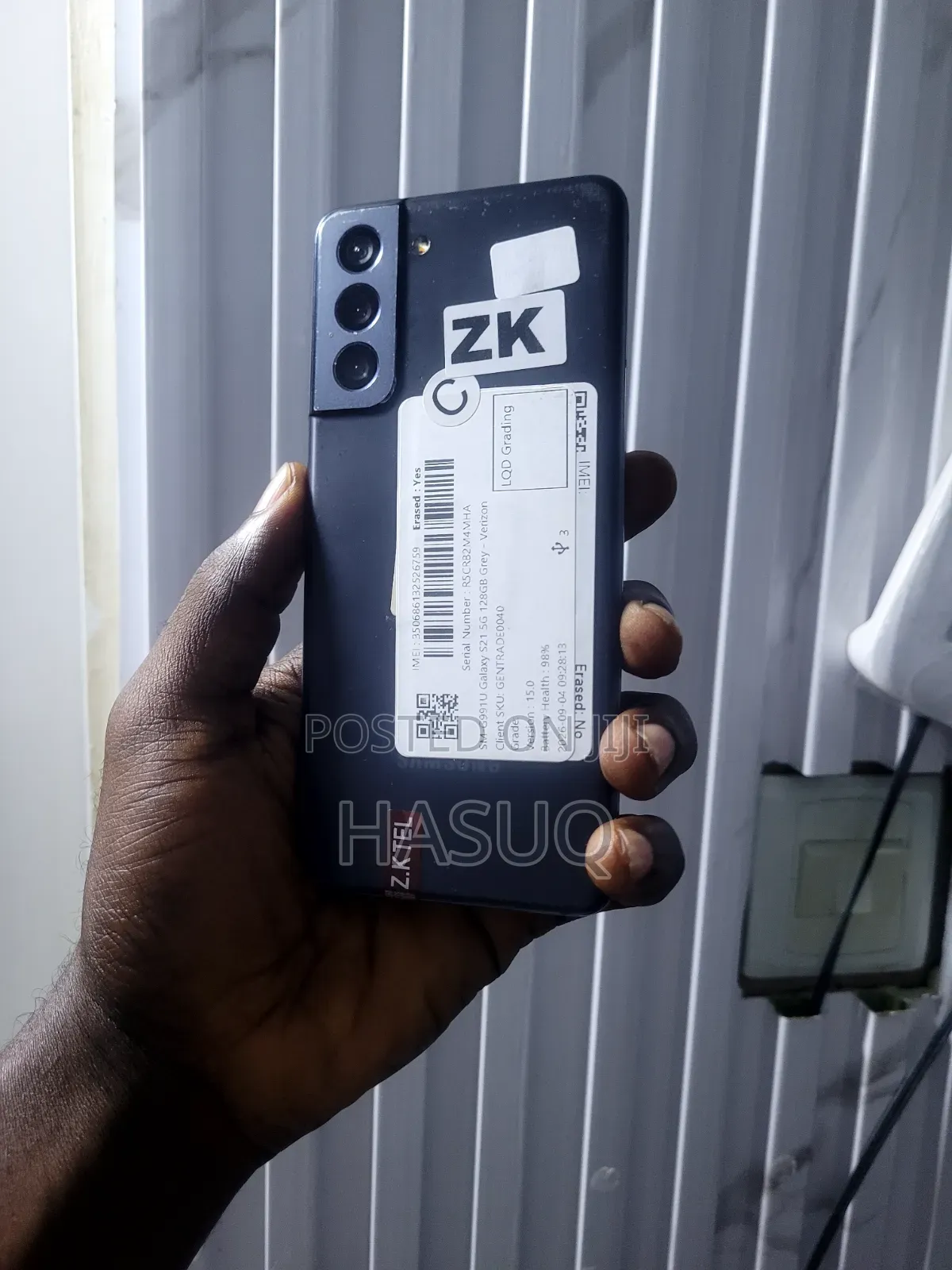 Samsung Galaxy S21 5G 128 GB Black