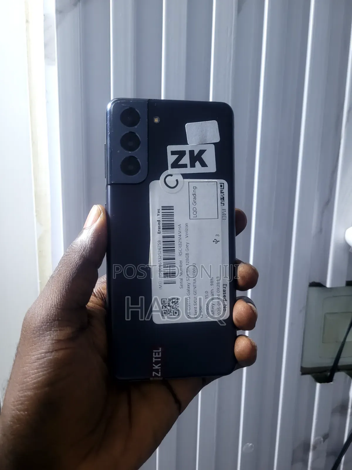 Samsung Galaxy S21 5G 128 GB Black