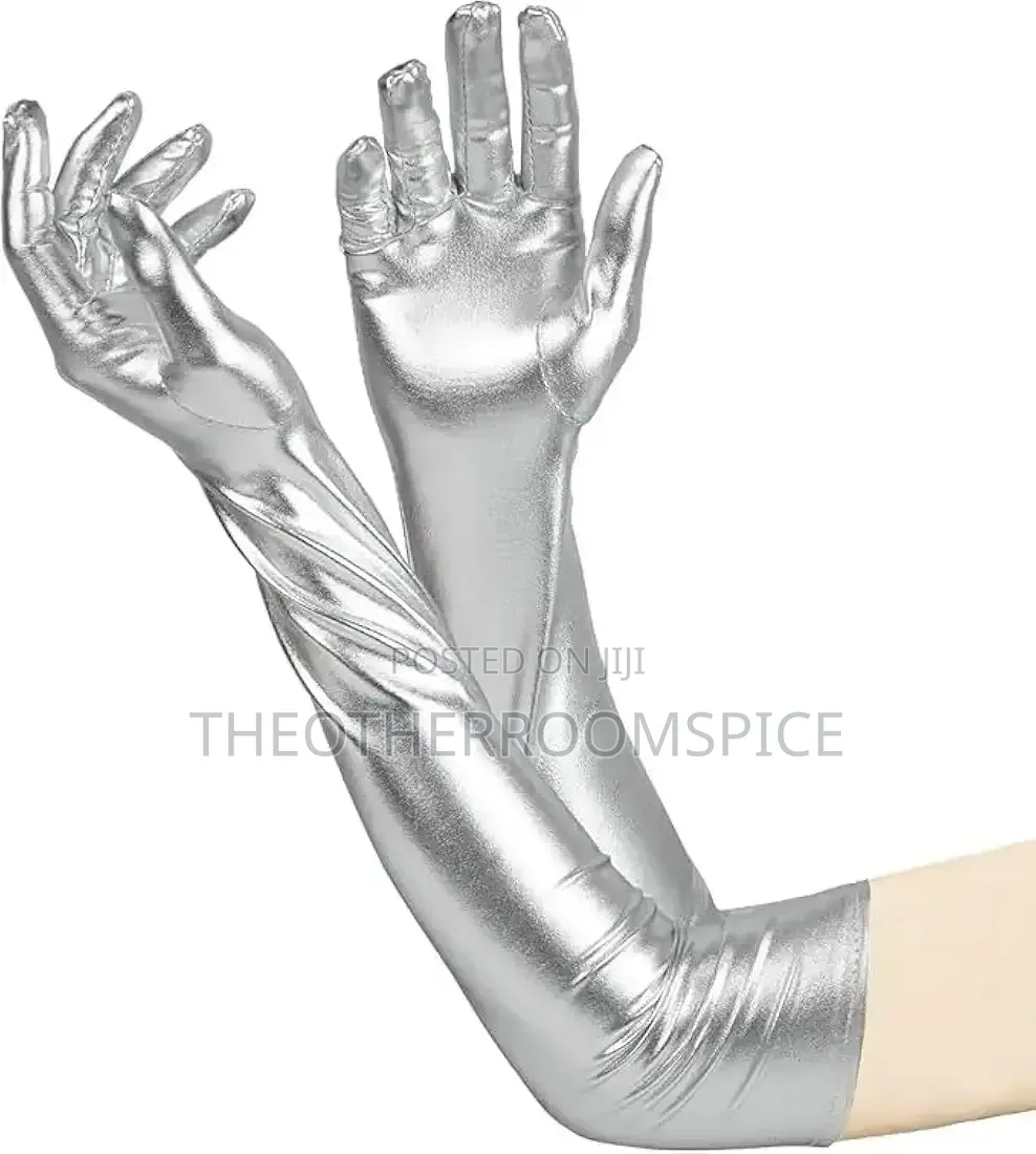 Party Finger Handgloves Faux Leather Adult Party Costume Club