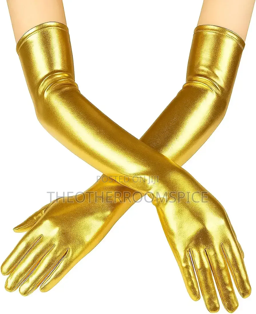 Party Finger Handgloves Faux Leather Adult Party Costume Club