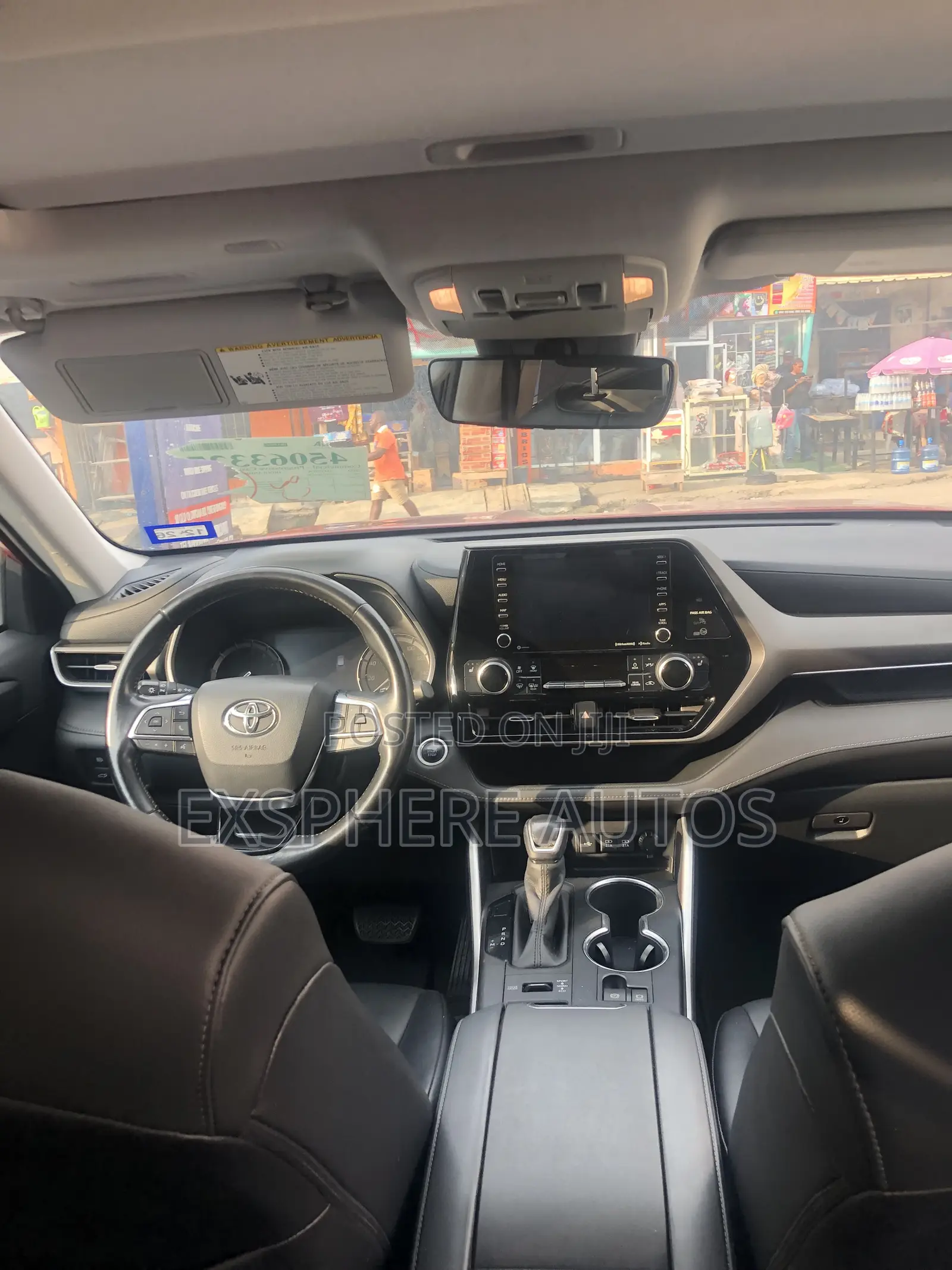 Toyota Highlander XLE AWD 2020 Red