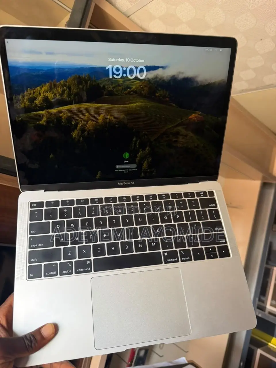 Laptop Apple MacBook Air 2019 8GB Intel Core i7 SSD 256GB