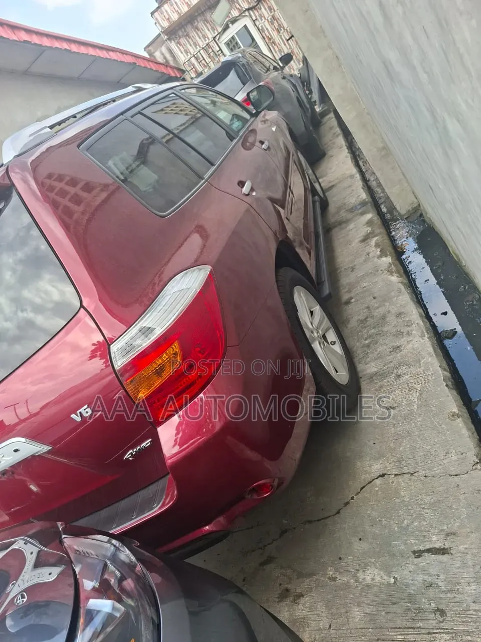 Toyota Highlander Limited 2010 Red