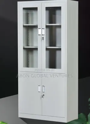 Modern Executive Metal Filing Cabinet