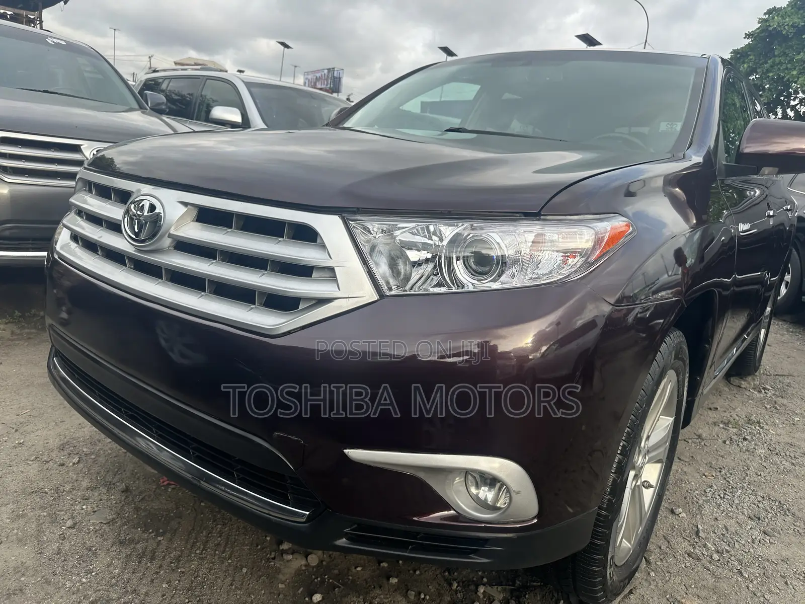 Toyota Highlander 2013 Burgundy