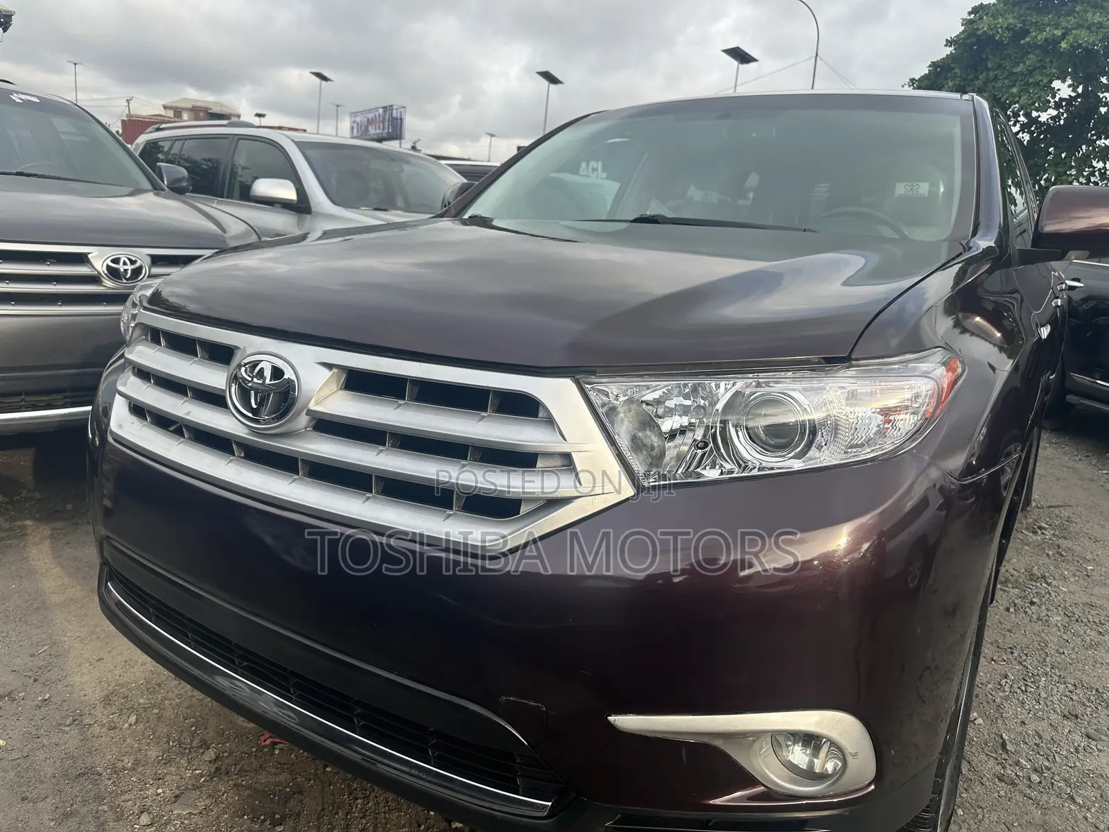 Toyota Highlander 2013 Burgundy