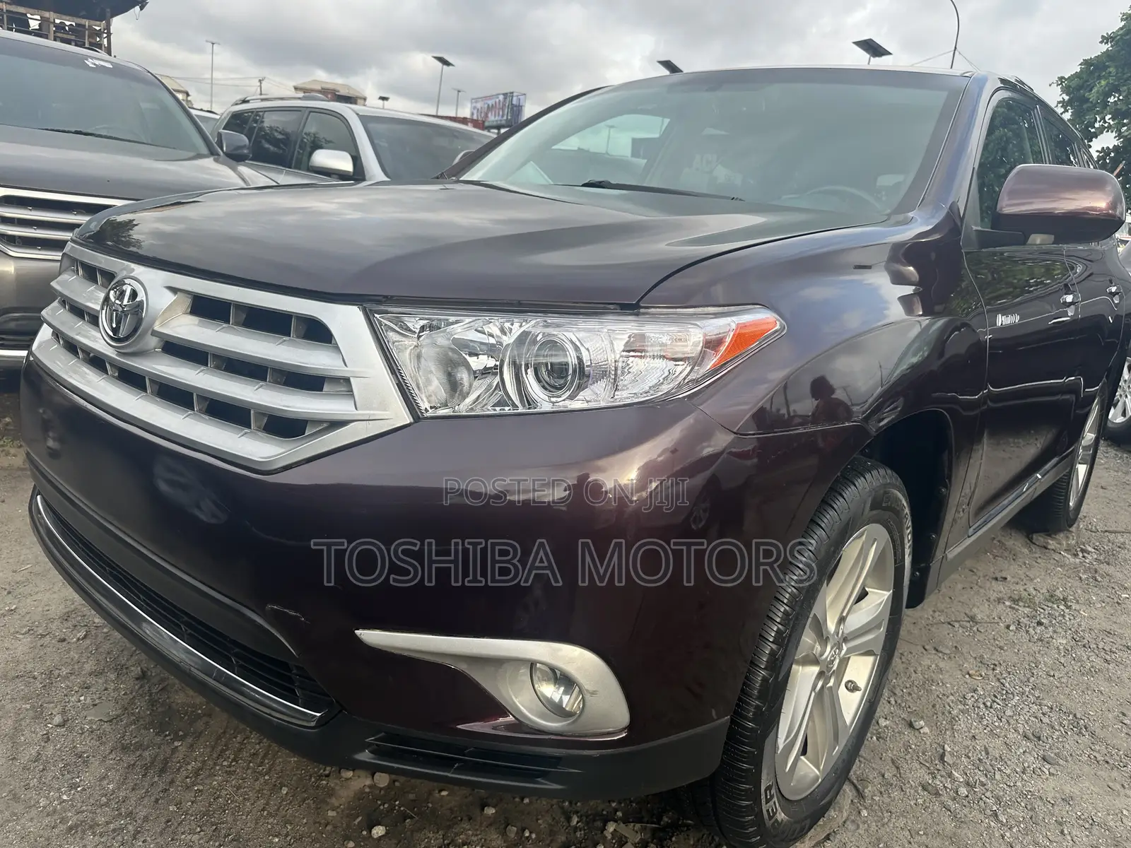 Toyota Highlander 2013 Burgundy