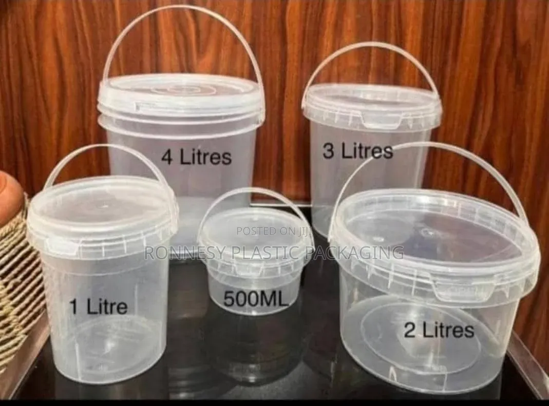 Plastic Bucket in Different Sizes.