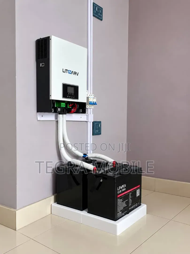 Combo 1.6kw + 2 × 1.28kWh Itel Battery+900W